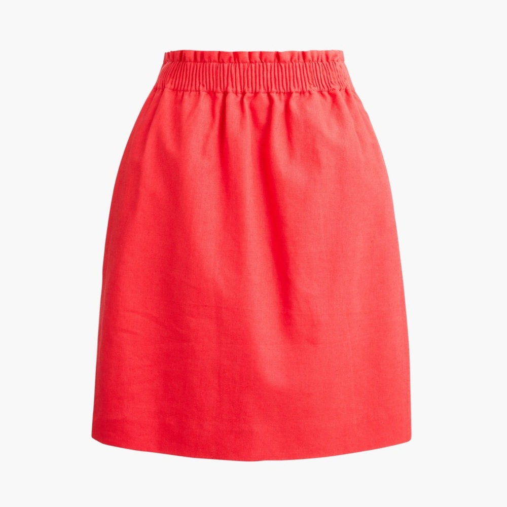 NEW WITH TAGS J. CREW Linen Blend Skirt